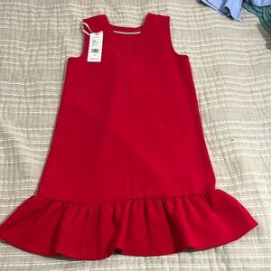 Kids red vineyard vines dress